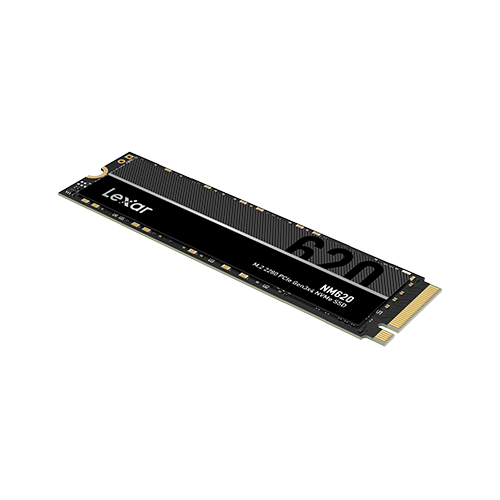 Lexar NM620 SSD 1 To PCIE Gen3x4 NVME - Vitesses de lecture jusqu'à 3500 Mo/s - Écriture jusqu'à 3000 Mo/s - Technologie LDPC - Faible consommation d'énergie