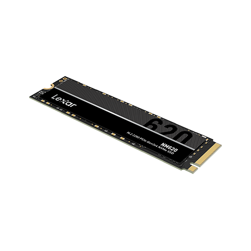 Lexar NM620 SSD 256 Go PCIE Gen3x4 NVME - Vitesses de lecture jusqu'à 3500 Mo/s - Technologie LDPC - Faible consommation d'énergie