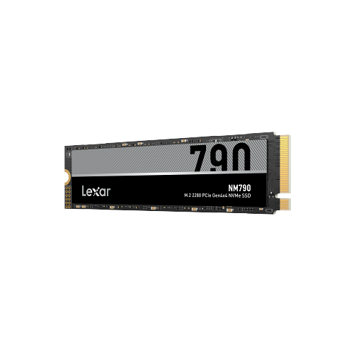 Lexar NM790 SSD NVME 1 To - Vitesses de lecture 7 400 Mo/s - Écriture 6 500 Mo/s - PCIE Gen4x4 NVME 1.4 - Flash Nand 3D - Contrôleur 12 nm