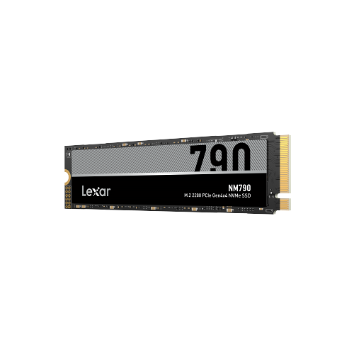 Lexar NM790 SSD NVME 1 To - Vitesses de lecture 7 400 Mo/s - Écriture 6 500 Mo/s - PCIE Gen4x4 NVME 1.4 - Flash Nand 3D - Contrôleur 12 nm