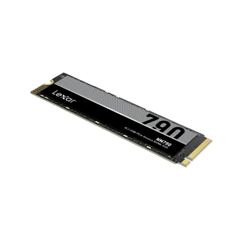 Lexar NM790 SSD NVME 4 To - Vitesses de lecture 7 400 Mo/s - Écriture 6 500 Mo/s - PCIE Gen4x4 NVME 1.4 - Flash Nand 3D - Contrôleur 12 nm