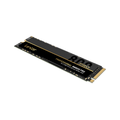 Lexar NM800Pro SSD 512 Go PCIE Gen4x4 NVME 1.4 - 3D Nand Flash - Lecture 7 450 Mo/s - Écriture 3 500 Mo/s - MTBF 1 500 000 heures - TBW 500 To