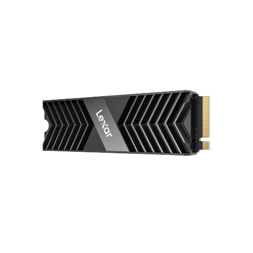 Lexar NM800Pro SSD 512 Go PCIE Gen4x4 NVME - Vitesses de lecture 7 450 Mo/s - Écriture 3 500 Mo/s - Flash Nand 3D - Dissipateur thermique intégré - TBW 500 To