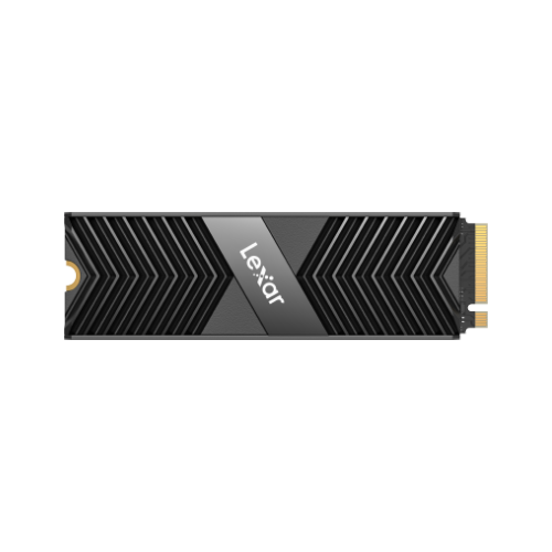 Lexar NM800Pro SSD 512 Go PCIE Gen4x4 NVME - Vitesses de lecture 7 450 Mo/s - Écriture 3 500 Mo/s - Flash Nand 3D - Dissipateur thermique intégré - TBW 500 To