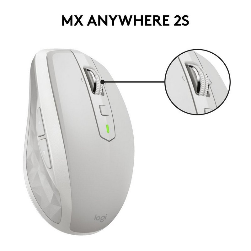 Logitech MX Anywhere 2S Souris USB Sans Fil