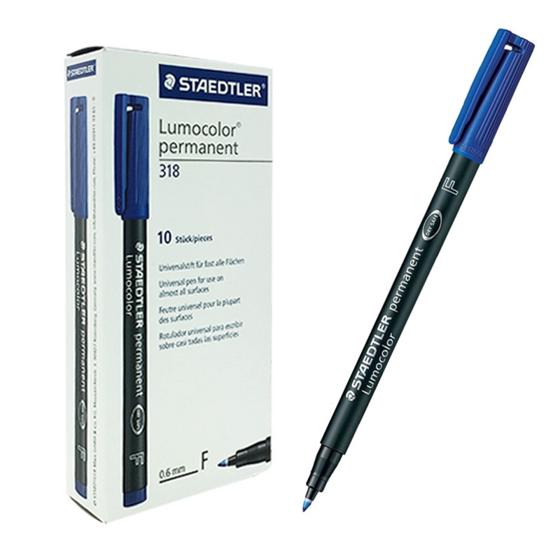 Staedtler Lumocolor 318 Lot 10 marqueurs