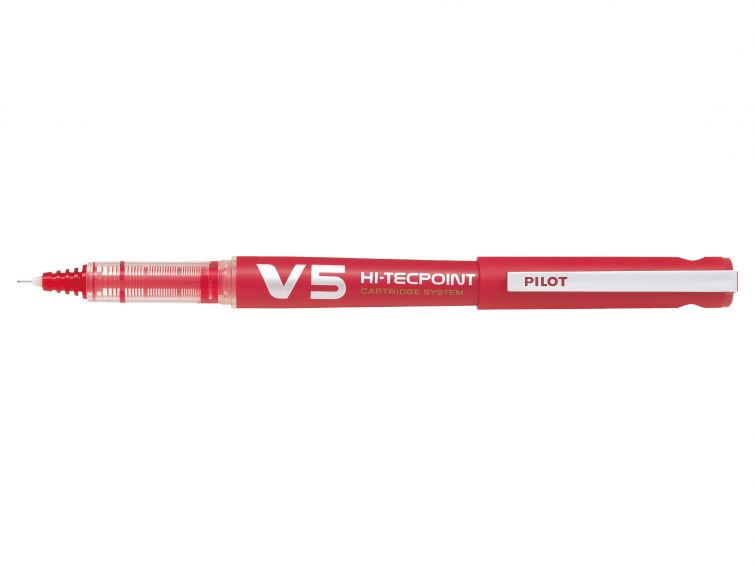 LOT de 10 Stylo à bille Pilot V5 HI-Tecpoint