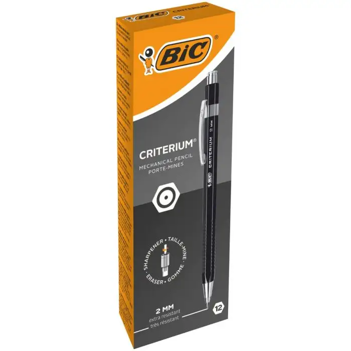 Lot de 12 Bic Criterium - Portemines