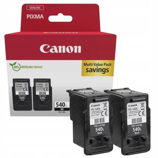 Canon lot de 2 cartouches encre PG540L - noir