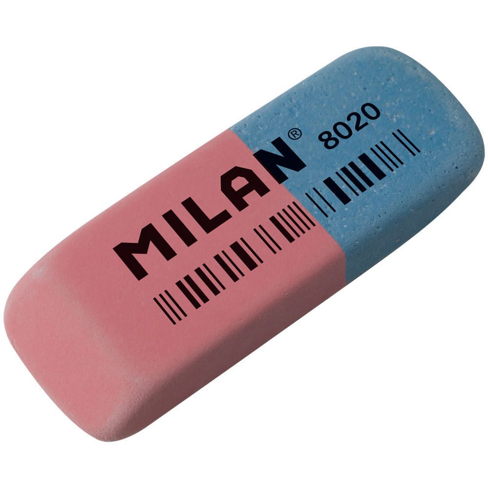 LOT de 20 Milan 8020 Gomme Biseautée