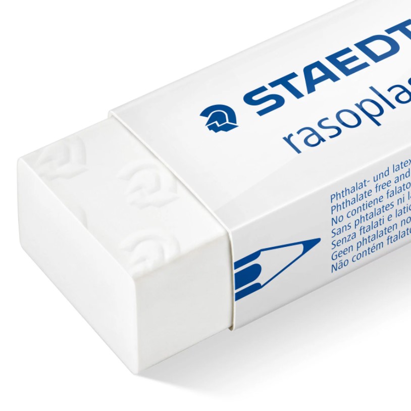 Lot 20 Gommes Staedtler Rasoplast - Haute Qualité