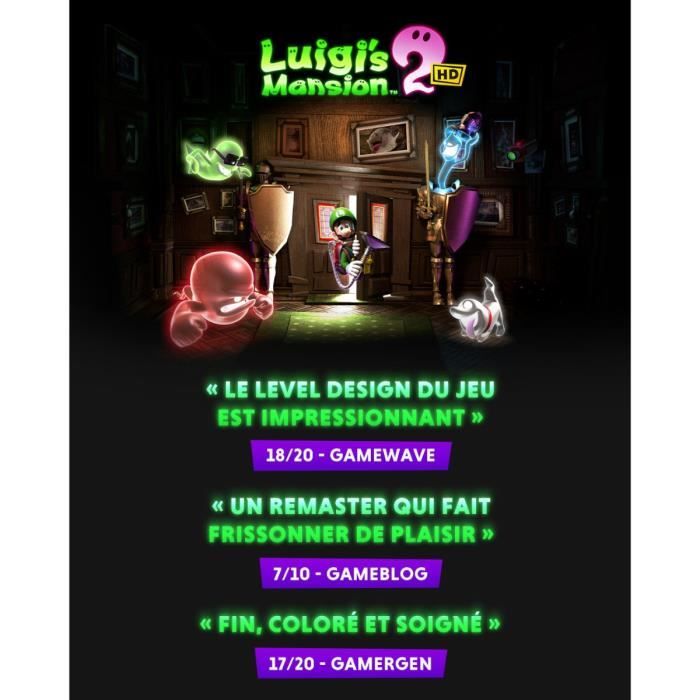 Luigi's Mansion 2 HD  Jeu Nintendo Switch