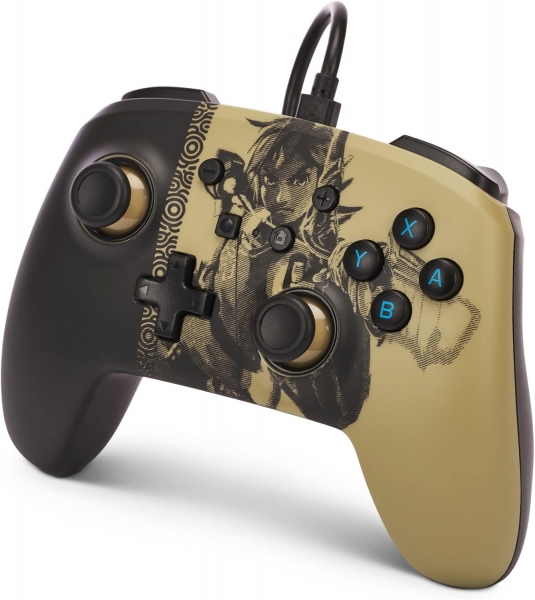 Manette filaire améliorée PowerA pour Nintendo Switch - Ancient Archer