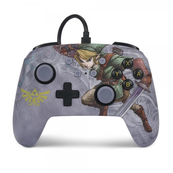 Manette filaire améliorée PowerA pour Nintendo Switch - Valiant Link