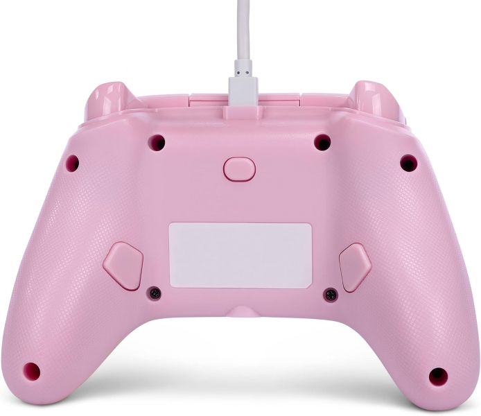 Manette filaire améliorée PowerA pour Xbox Series X|S - Limonade rose