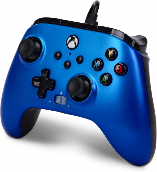 Manette filaire améliorée PowerA pour Xbox Series X|S - Sapphire Fade