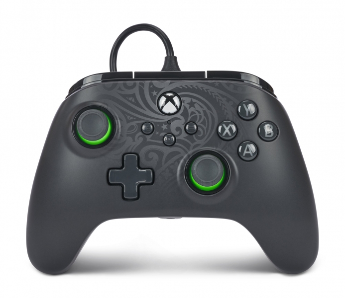 Manette filaire PowerA Advantage pour Xbox Series X|S - Astuce verte