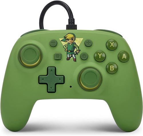 Manette filaire PowerA Nano pour Nintendo Switch - Toon Link