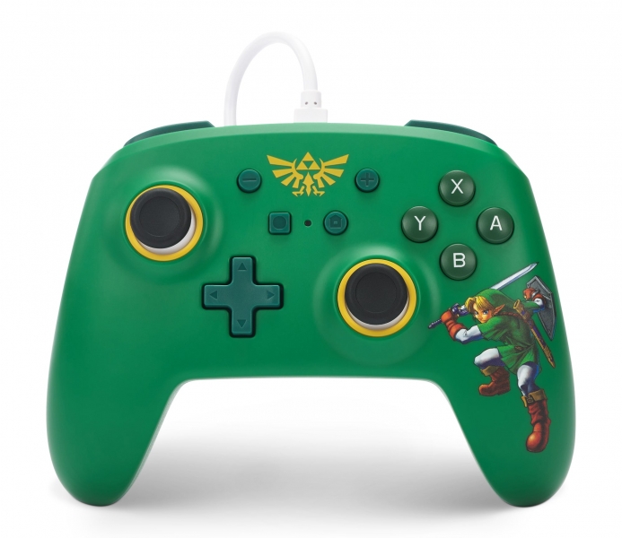 Manette filaire PowerA pour Nintendo Switch - Hyrule Defender