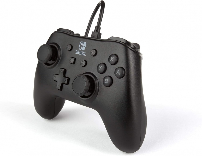 Manette filaire PowerA pour Nintendo Switch - Noir