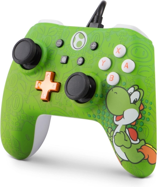 Manette filaire PowerA pour Nintendo Switch - Yoshi