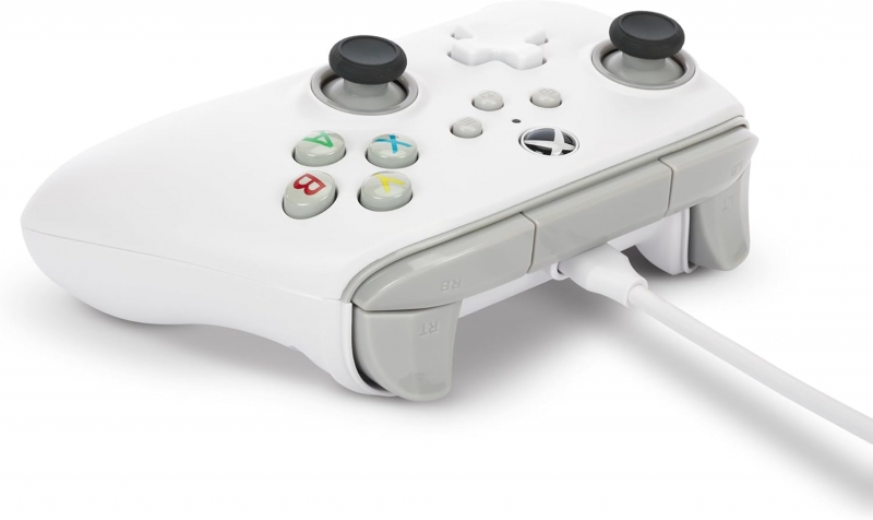 Manette filaire PowerA pour Xbox Series X|S - Blanc