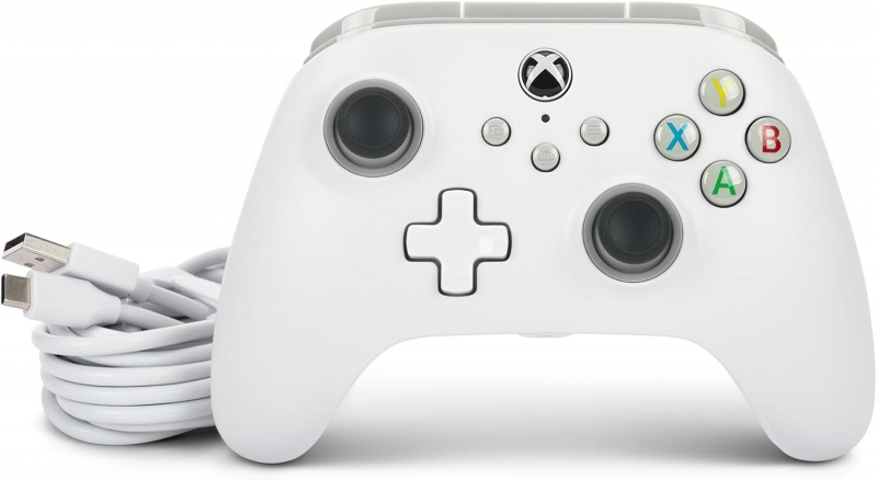 Manette filaire PowerA pour Xbox Series X|S - Blanc