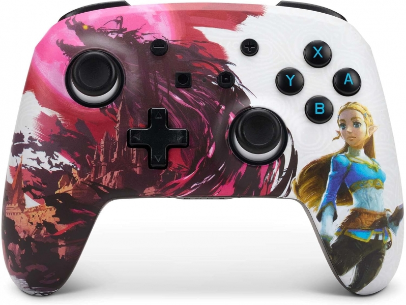 Manette sans fil améliorée PowerA pour Nintendo Switch - Blood Moon Zelda