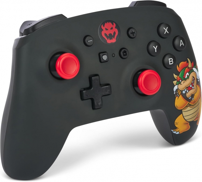 Manette sans fil PowerA pour Nintendo Switch - Bowser