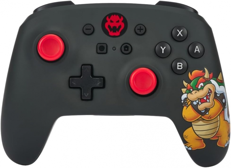 Manette sans fil PowerA pour Nintendo Switch - Bowser