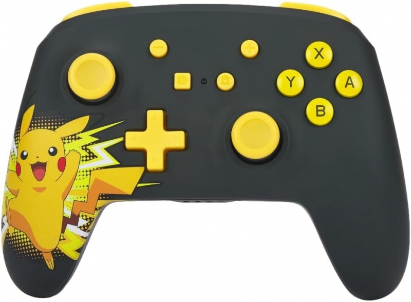 Manette sans fil PowerA pour Nintendo Switch - Pikachu Extatique