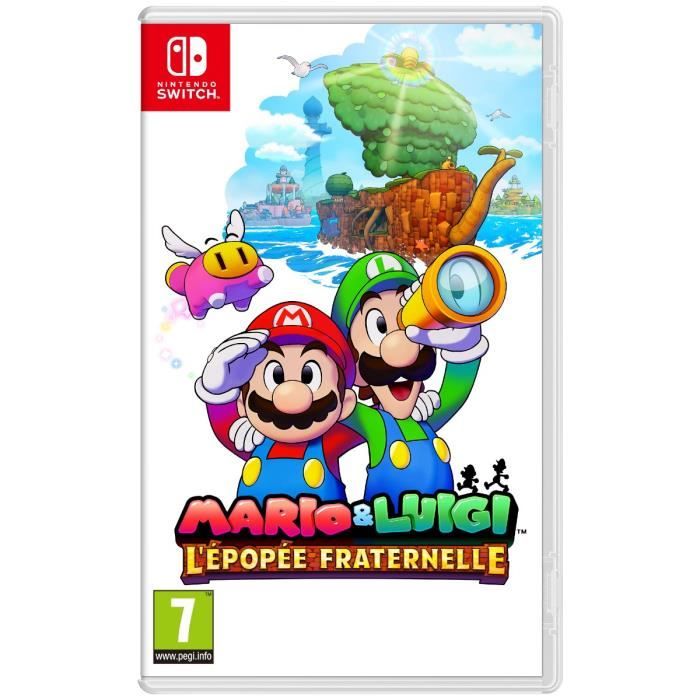 Mario & Luigi: L'Épopée Fraternelle  Jeu Nintendo Switch