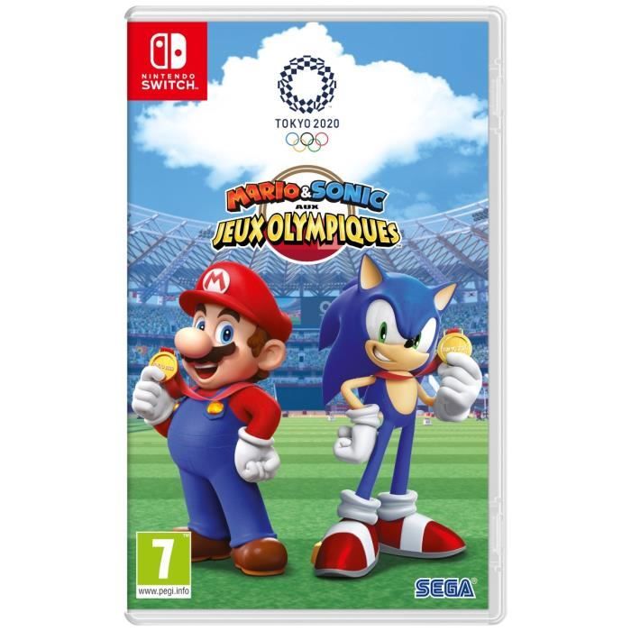 Mario & Sonic aux Jeux Olympiques de Tokyo 2020  Jeu Nintendo Switch