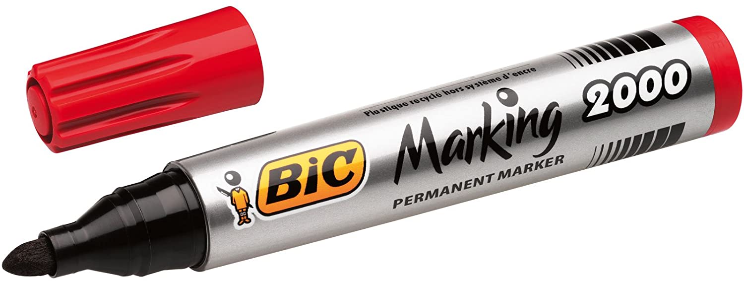 LOT de 12 Marqueur permanent Bic Marking