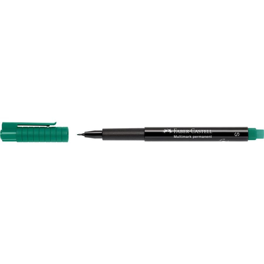 Faber-Castell Lot de 10 Marqueurs Vert 1mm