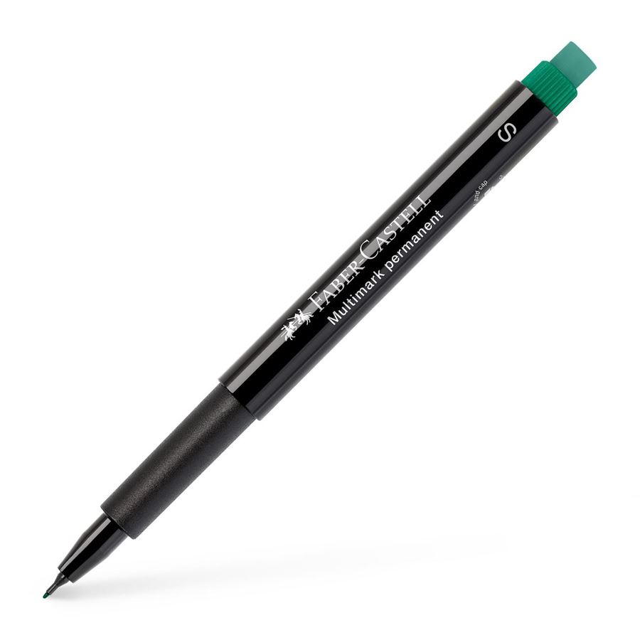 Faber-Castell Lot de 10 Marqueurs Vert 1mm