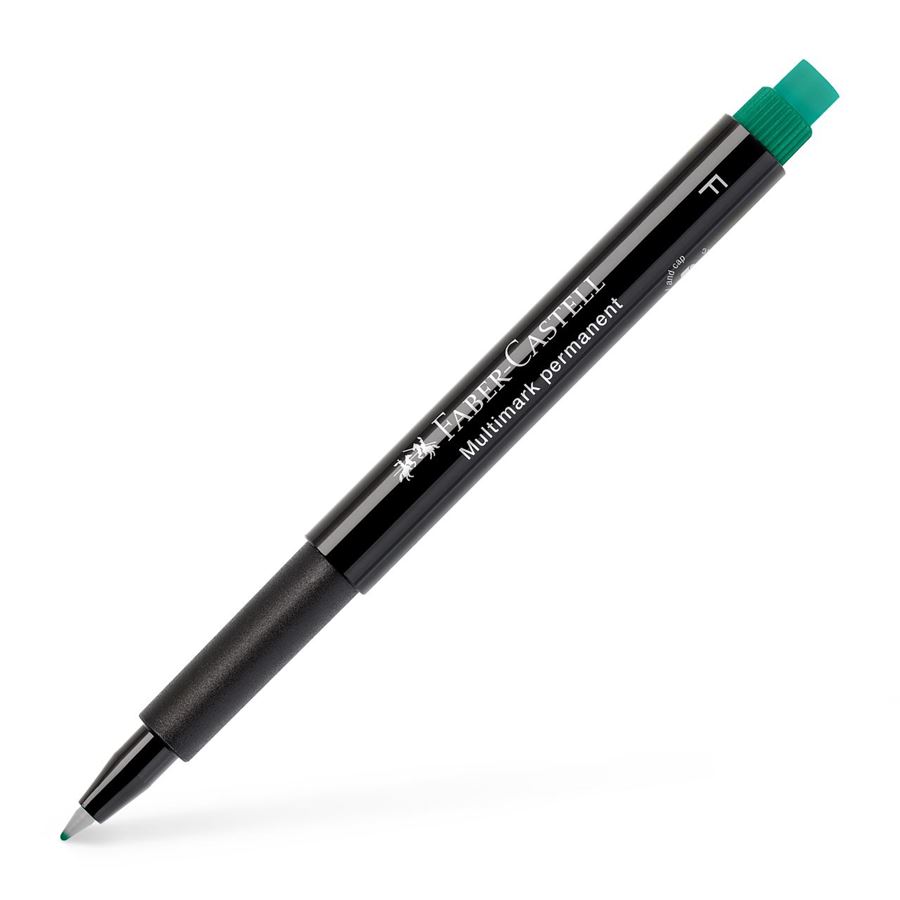 Faber-Castell Lot de 10 Marqueurs Vert 1mm