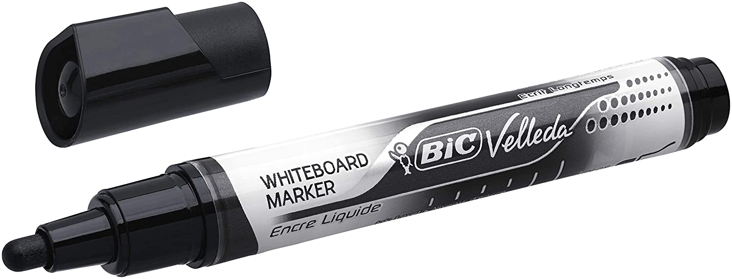 LOT de 12 Marqueurs tableau blanc Bic Velleda