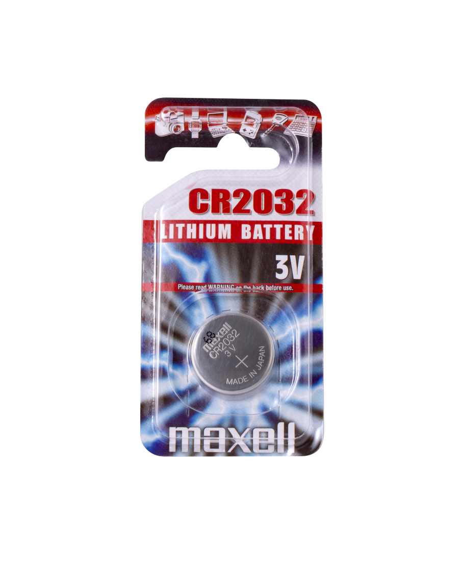 ✓ Maxell Pack de 1 pile bouton au lithium CR2032 3V couleur Plusieurs  couleurs en stock - 123CONSOMMABLES