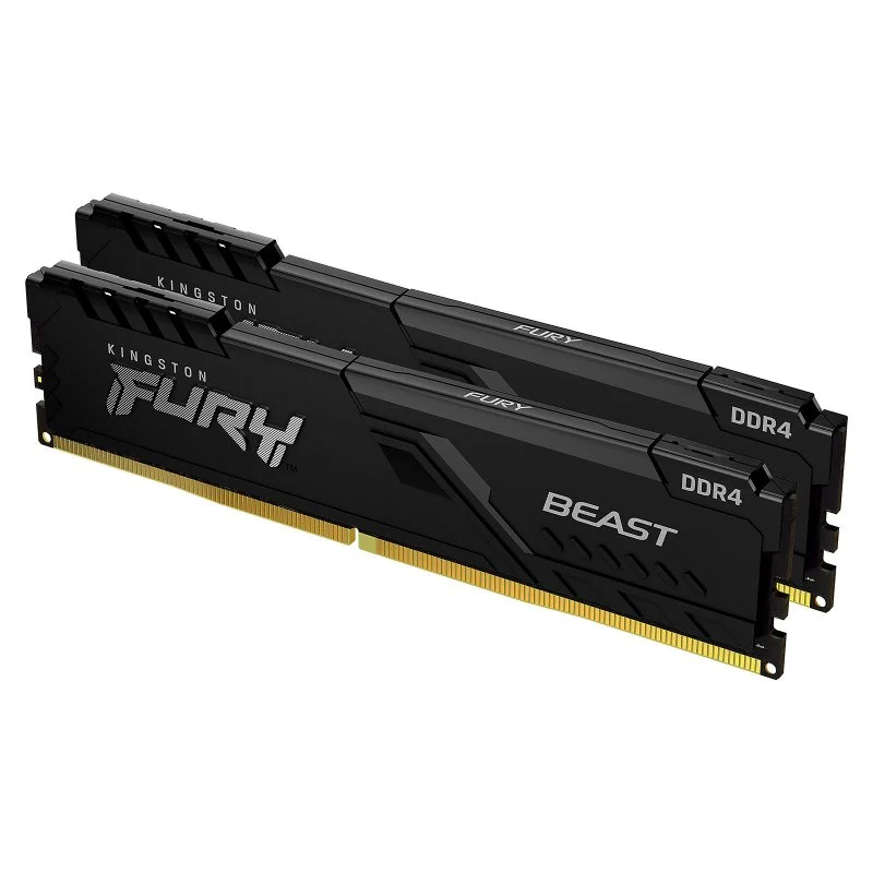 Mémoire RAM Kingston Fury Beast DDR4 3200 MHz 2x16 Go CL16