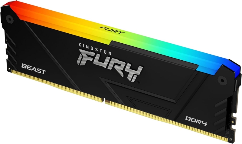 Mémoire RAM Kingston Fury Beast RVB DDR4 1600 MHz 8 Go CL16