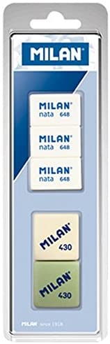 Pack 5 Gommes Milan