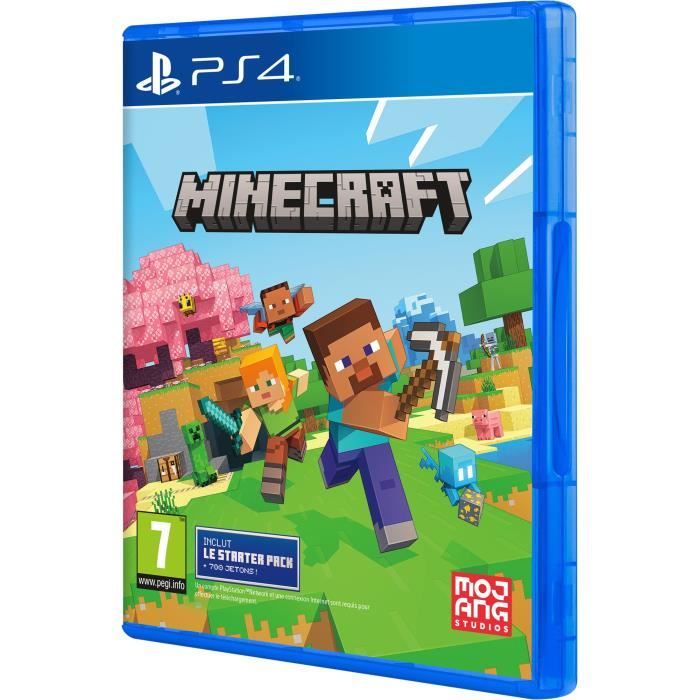 Minecraft Starter Édition Refresh - Jeu PS4