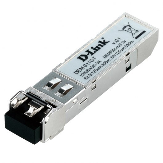 Module D-Link Mini-GBIC 1 port LC 1000BaseSX multimode (3,3 V, jusqu'à 550 m)