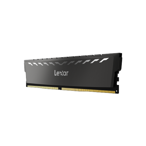 Module mémoire RAM Lexar Thor DDR4 - 16 Go - 3200 Mhz - CL22 - 1,2 V - UDIMM - Dissipateur thermique - Hautes performances - Grande capacité - Efficacité énergétique