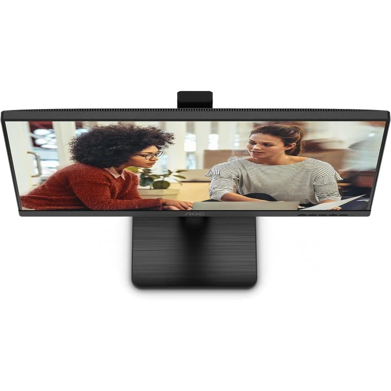 Moniteur AOC 27" LED IPS FullHD 1080p 75 Hz - Réponse 4 ms - Réglage de la hauteur - Angle de vision 178° - Haut-parleurs intégrés - USB, HDMI, VGA, Audio - Support VESA 100x100