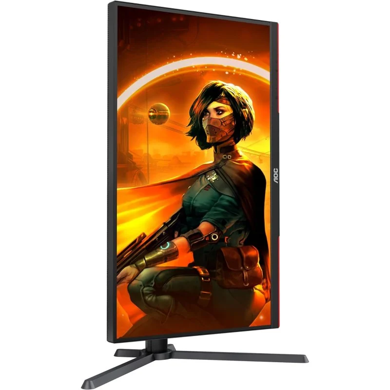 Moniteur AOC G3 27" Mini LED VA QHD HDR1000 180 Hz - Réponse 1 ms - Hauteur réglable, rotation et inclinaison - Angle de vision 178° - HDMI, DisplayPort, Audio - Support VESA 100x100