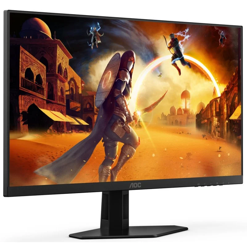 Moniteur AOC G4 23,8" LED Fast IPS FullHD 180 Hz HDR10 - Réponse 1 ms - Angle de vision 178° - Haut-parleurs intégrés - HDMI, DisplayPort, Audio - Support VESA 100x100