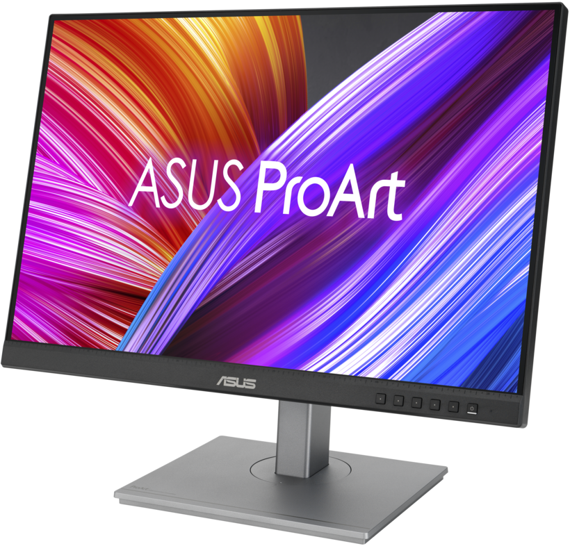 Moniteur Asus ProArt 24" LED IPS FullHD+ 75 Hz - Réponse 5 ms - Hauteur réglable, rotatif et inclinable - Haut-parleurs intégrés - Angle de vision 178º - USB-A, USB-C, HDMI, DisplayPort - VESA 100x100 mm