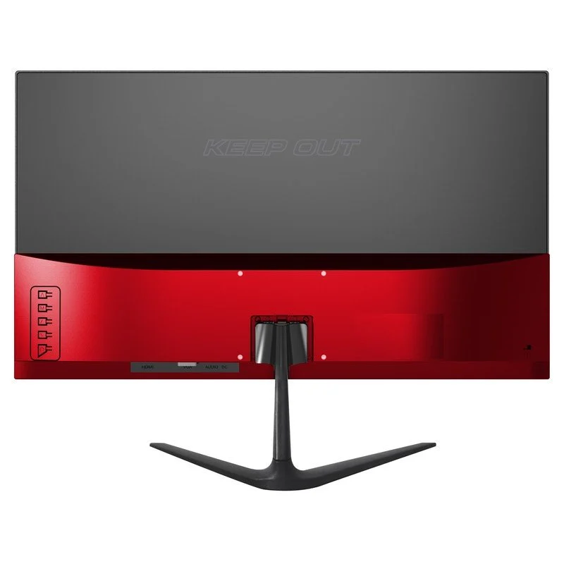 Moniteur de jeu LED KeepOut 21,5" Full HD 1080p 100 Hz - Réponse 4 ms - Angle de vision 178º - Haut-parleurs 6 W - 16:9 - HDMI, VGA, Jack 3,5 mm - VESA 75x75 mm